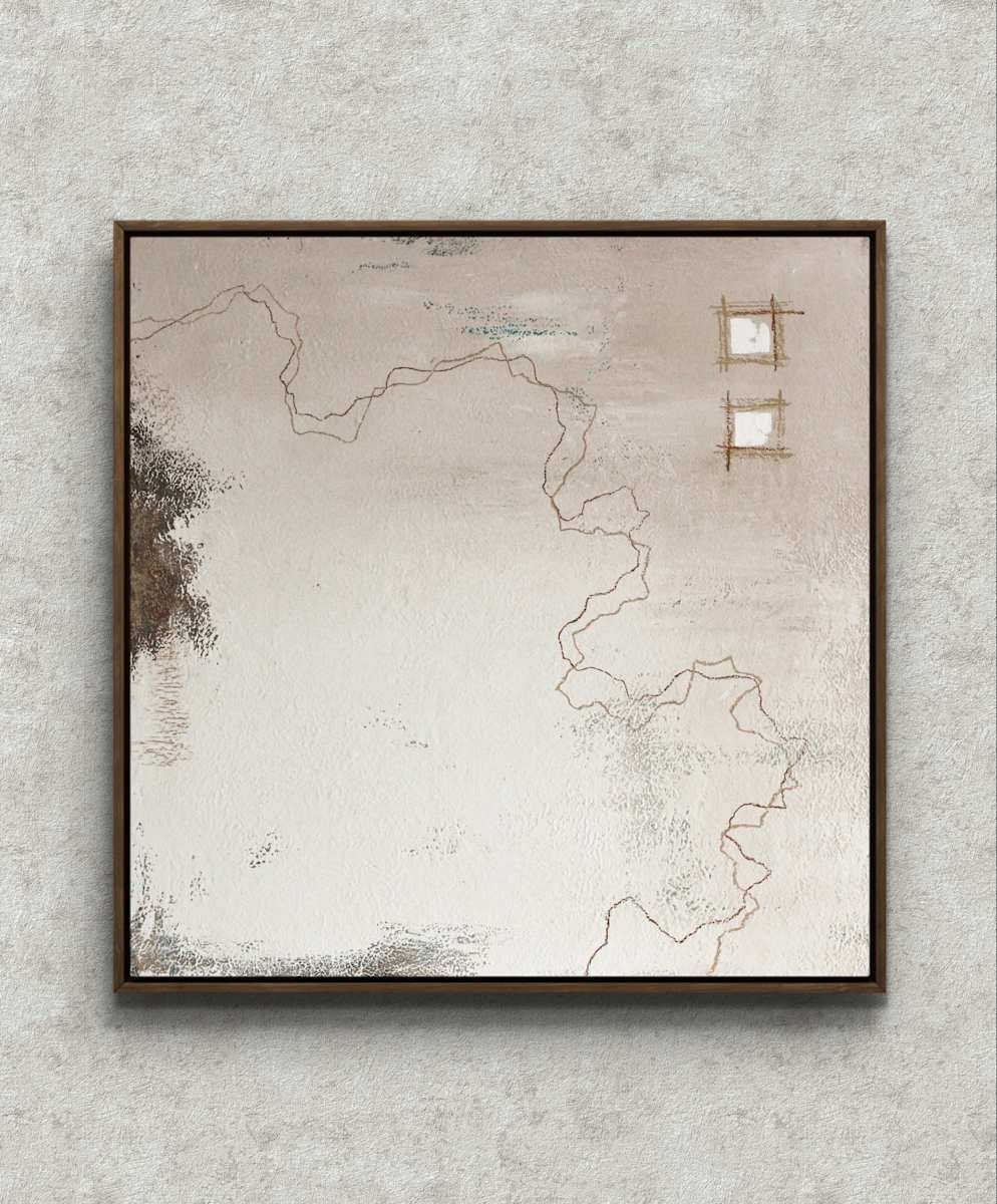 Wandering the Expanse [framed] by Ally Cantrell 