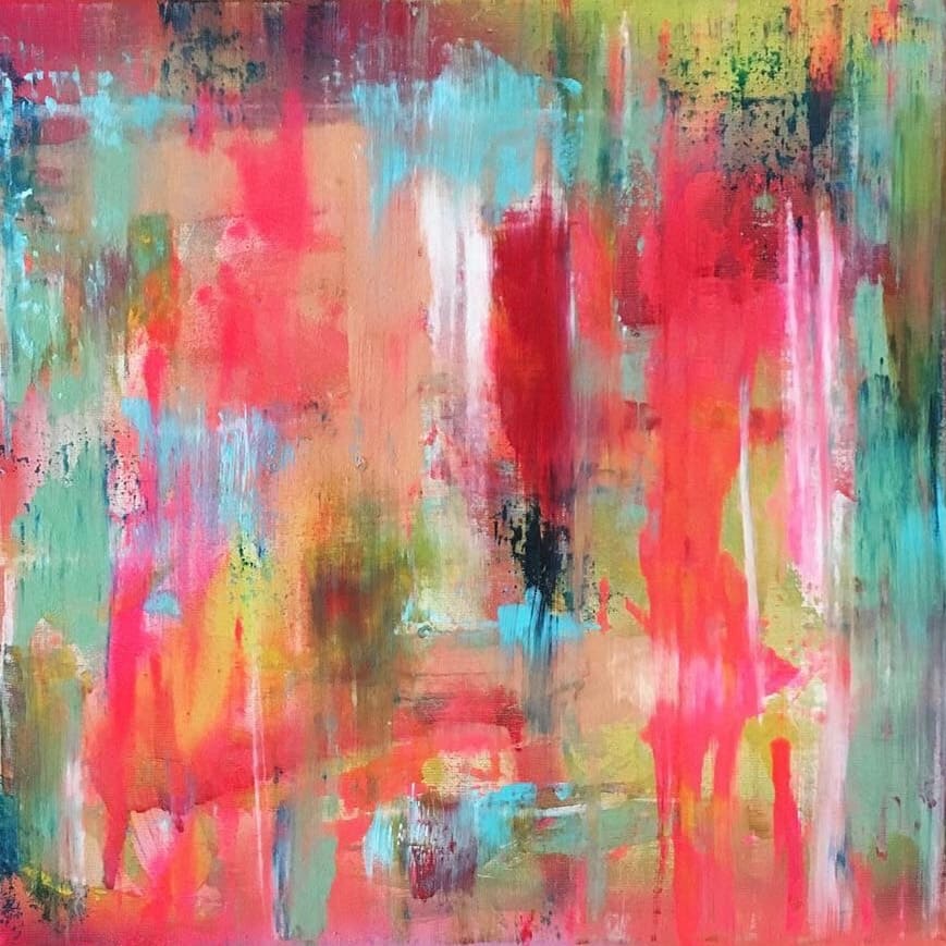Multicolor Abstract 01 by Jamaal Malik Moore, Image 1.