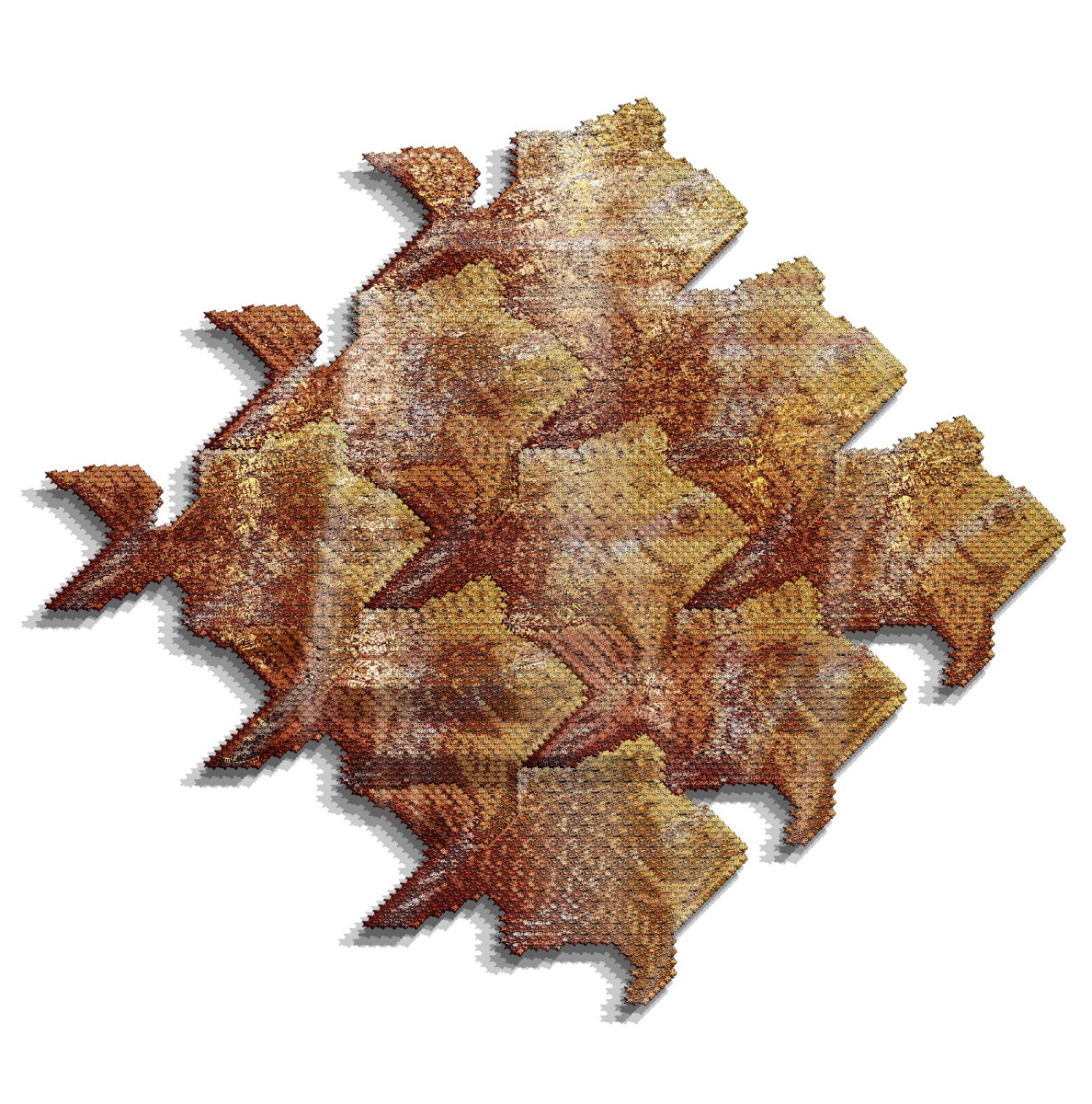 Fish Scales VII by Richard Hassell 