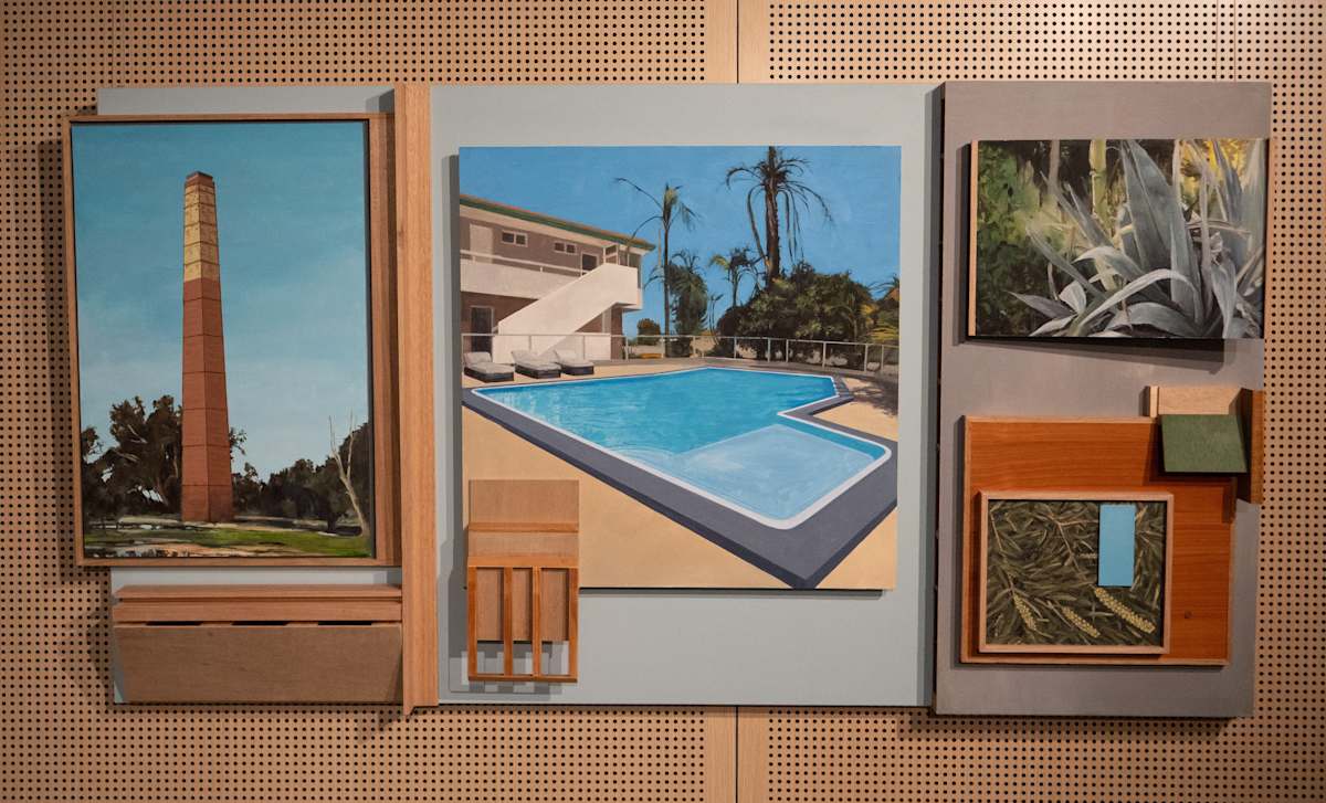 Belmont Hub 5th Birthday Anniversary Artwork Commission by Bruce Slatter, Nicole Slatter 