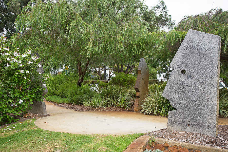 Volcano Park - Easter Island Heads by Steve Tepper 