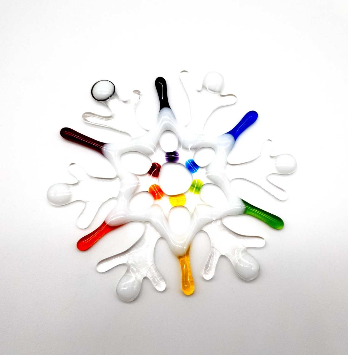 "Spectrum Star" snowflake by Michael "Miguel" Sanchez 