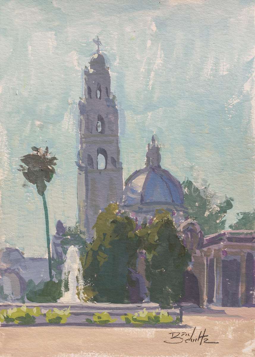 "Balboa Park Fountain" by Dan Schultz 
