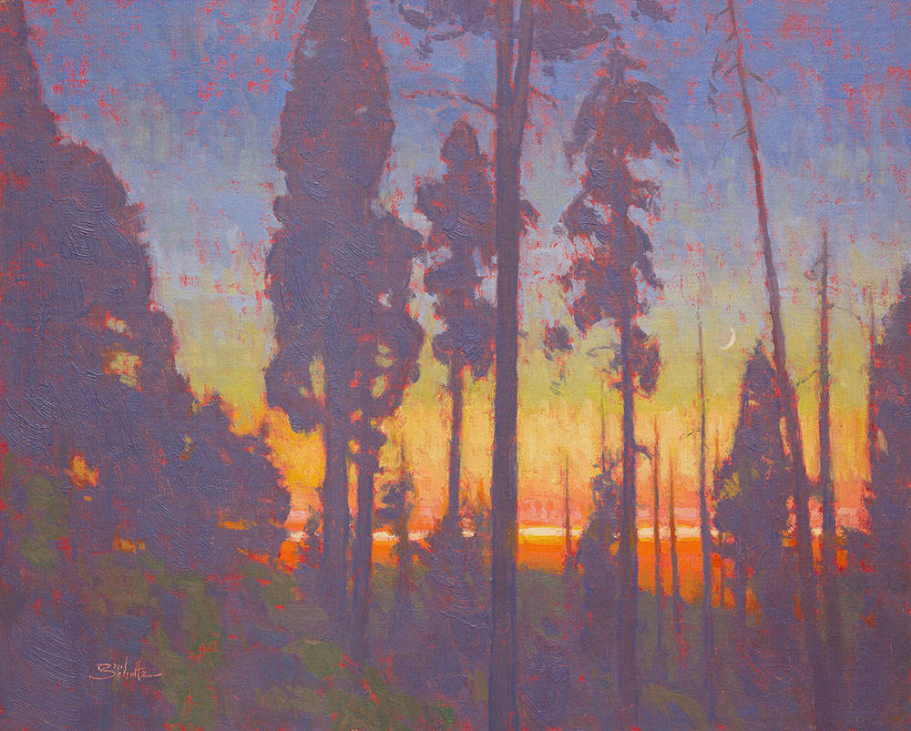 “Summer Moonset” by Dan Schultz, Image 1.