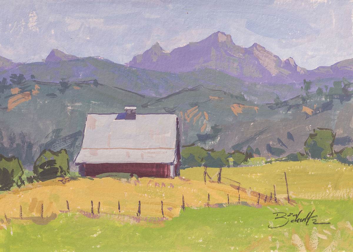 “Colorado Barn” by Dan Schultz, Image 1.