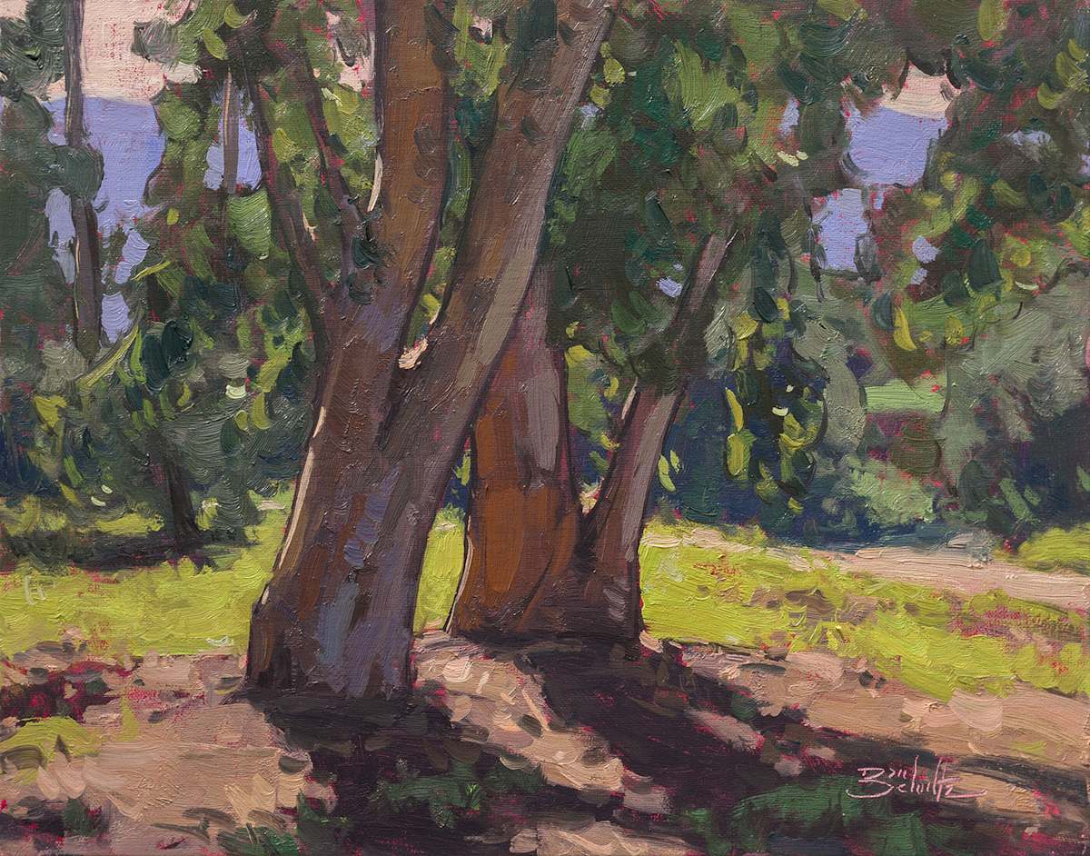 "Eucalyptus Pair" by Dan Schultz, Image 1.