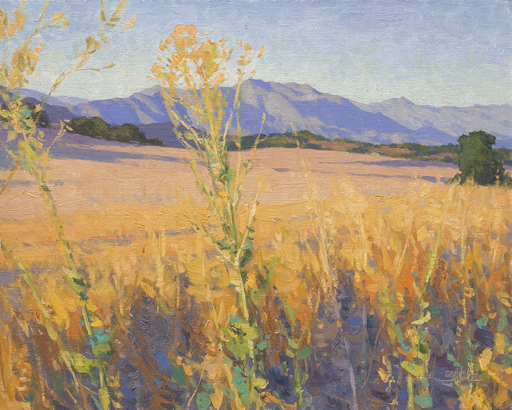 “Golden Fields” by Dan Schultz Fine Art 