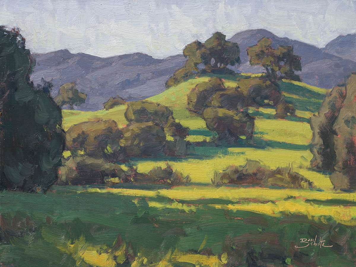 “Greening Hills” by Dan Schultz, Image 1.