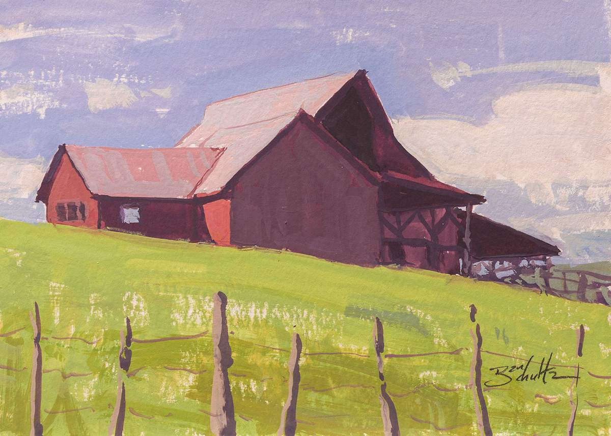 “Historic Barns” by Dan Schultz, Image 1.