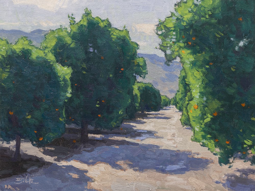 "Orchard Path" by Dan Schultz Fine Art 