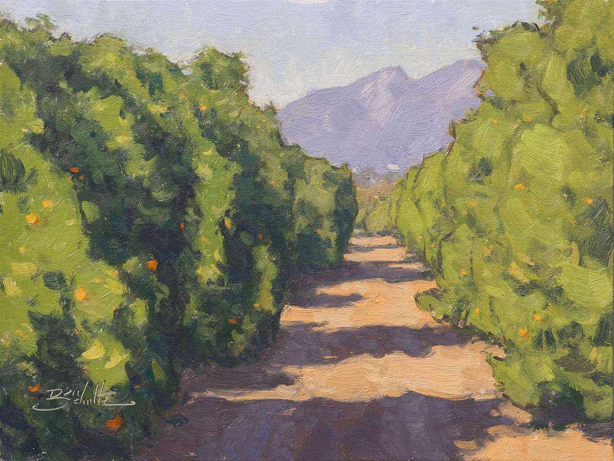 "Orchard Sunshine" by Dan Schultz, Image 1.