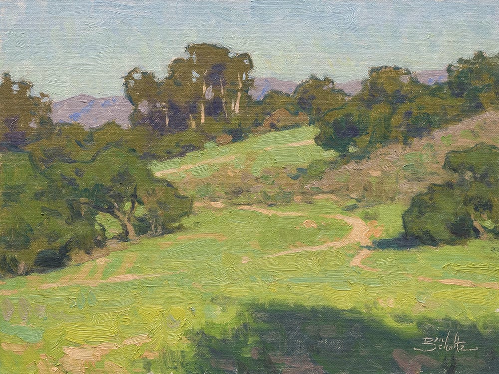 “Hillside Trails” by Dan Schultz Fine Art 