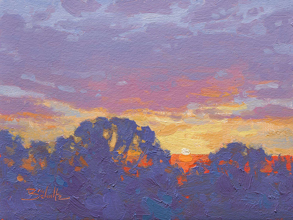 "Southwest Sunset" by Dan Schultz 