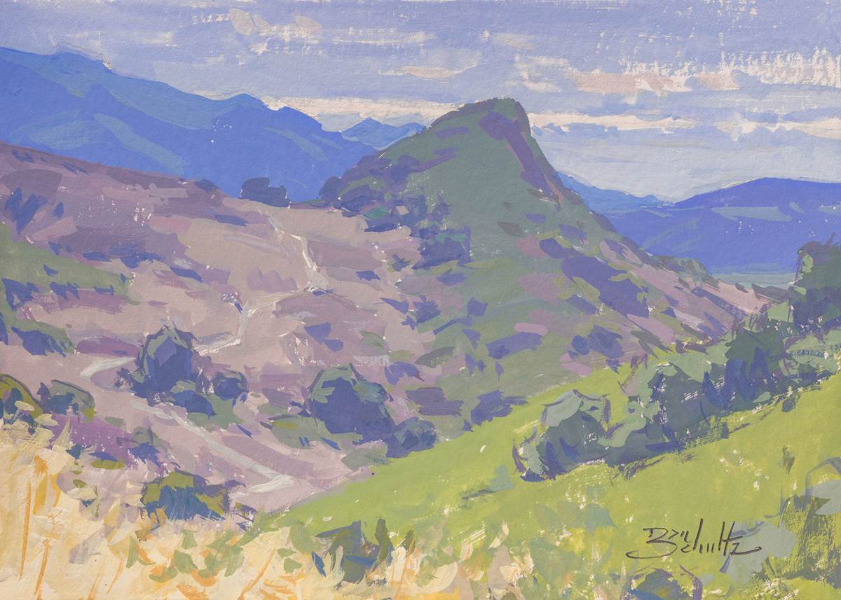 "Trails Above Ojai" by Dan Schultz 