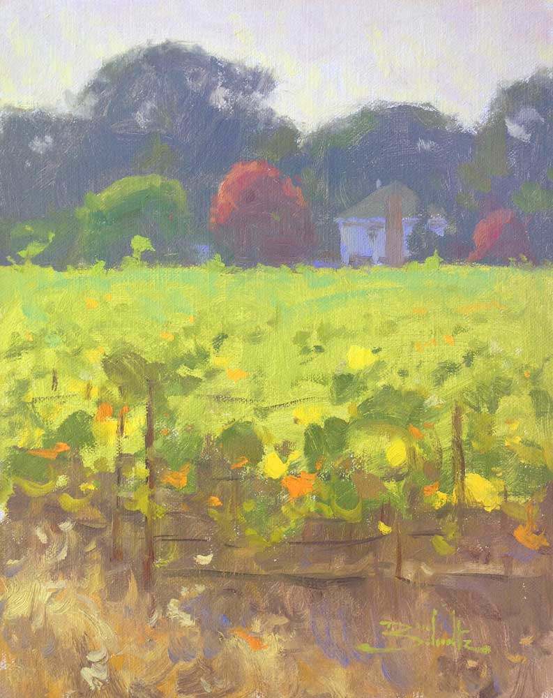 "Vineyard Cottage" by Dan Schultz, Image 1.