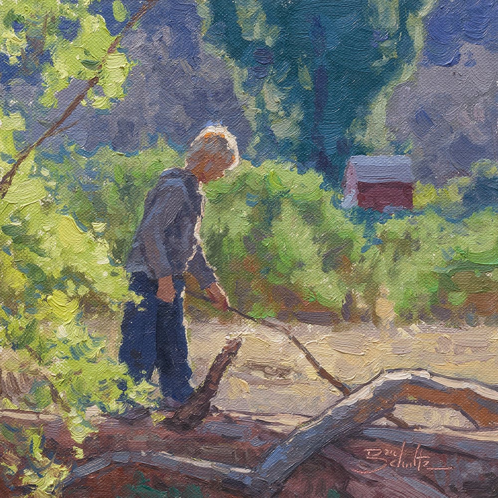“Exploring the Meadow” by Dan Schultz 