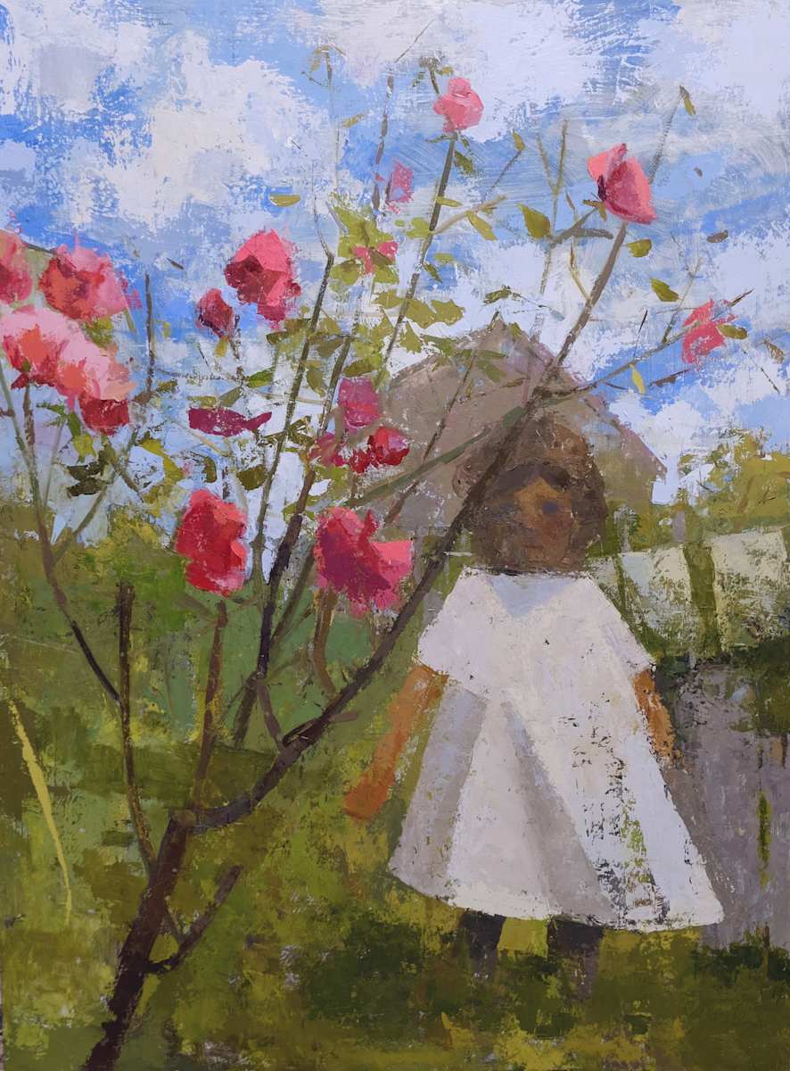 Howell St Rose Bush by Amy Scherer, Image 1.