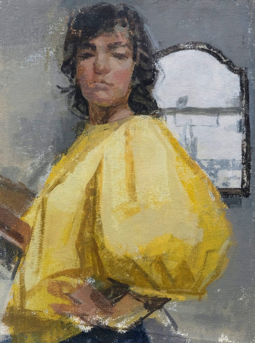 Yellow Blouse by amy scherer 