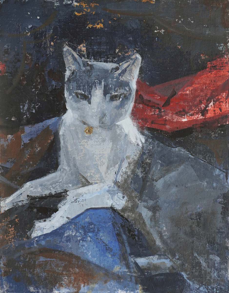 Ollie with Bell by Amy Scherer, Image 1.