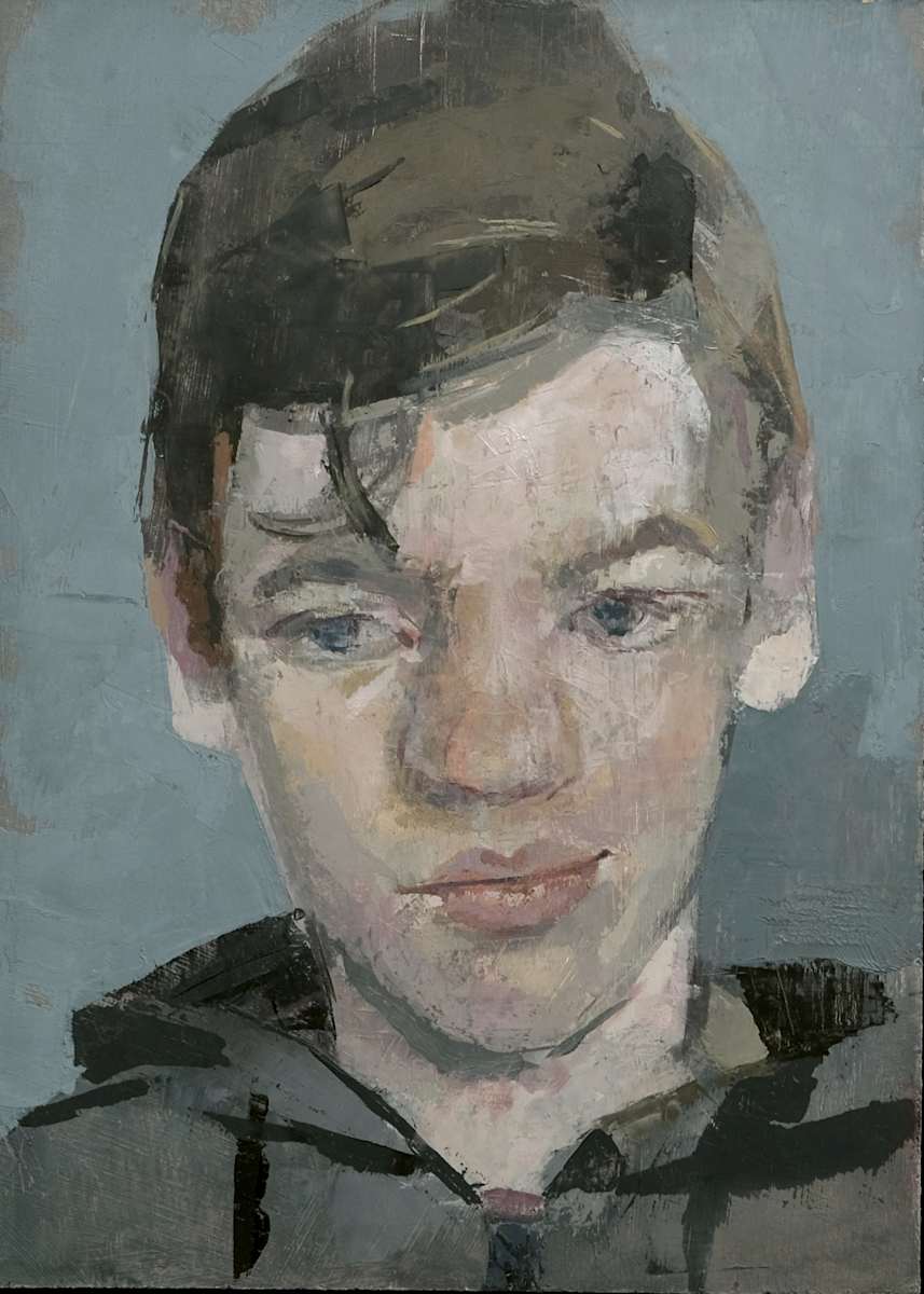 SH with Blue Background by Amy Scherer, Image 1.