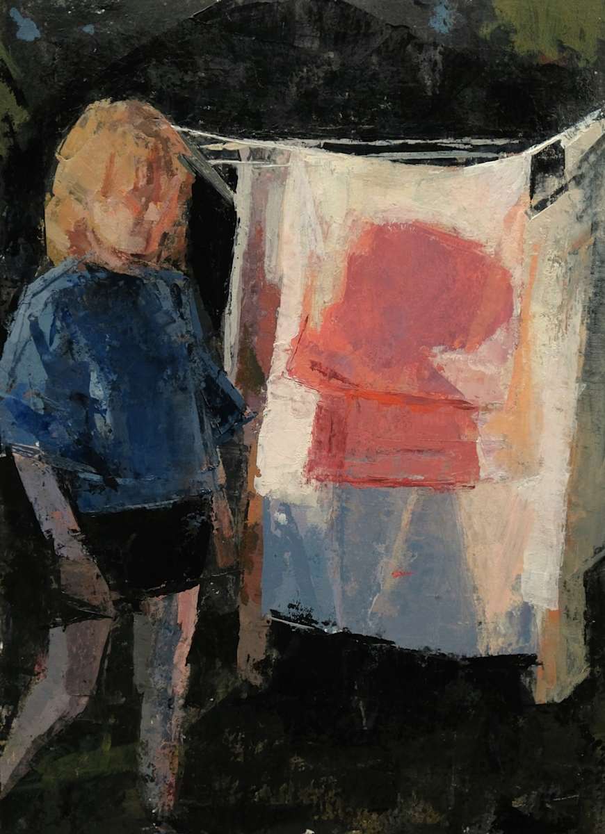 Sun Sheets and Shadows aka L with Linens/Laundry by Amy Scherer 