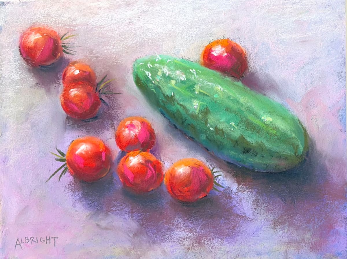 Tomato Round Up by Judy Albright 