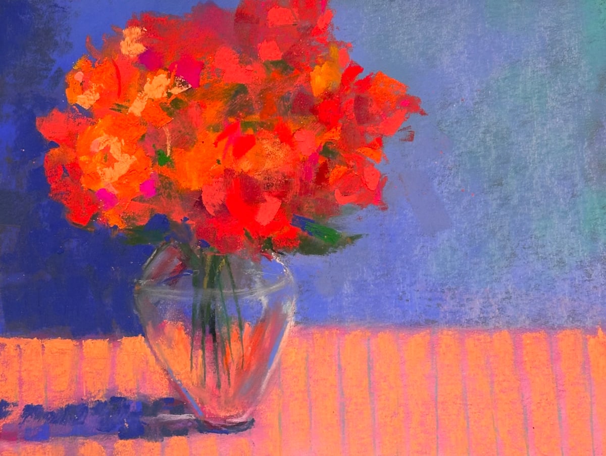Peachy Blooms by Judy Albright, Image 1.