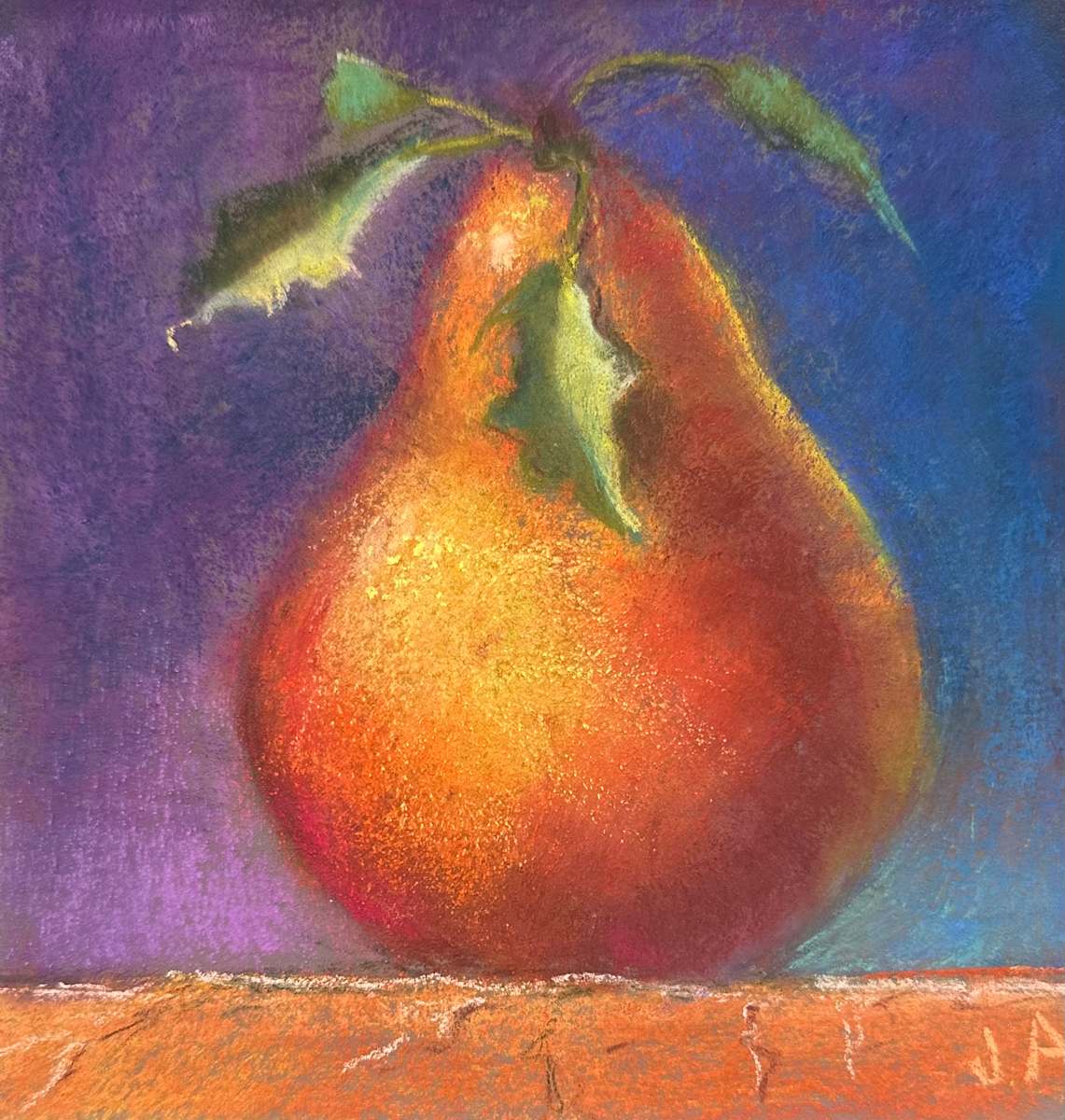 A Pear's Embrace by Judy Albright, Image 1.