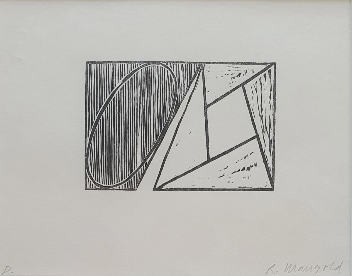 No Title by Robert Mangold 