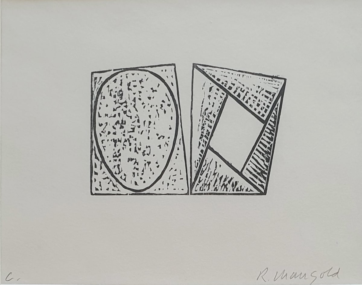 No Title by Robert Mangold 