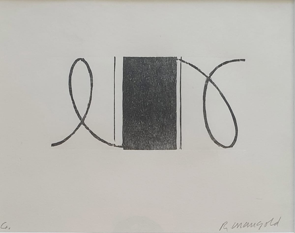 No Title by Robert Mangold 