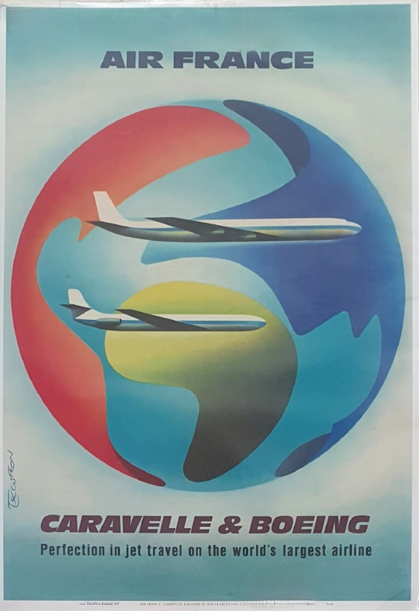 Caravelle and Boeing by Roger Excoffon 