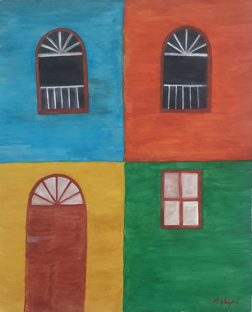 Fachada by Alfredo Volpi 