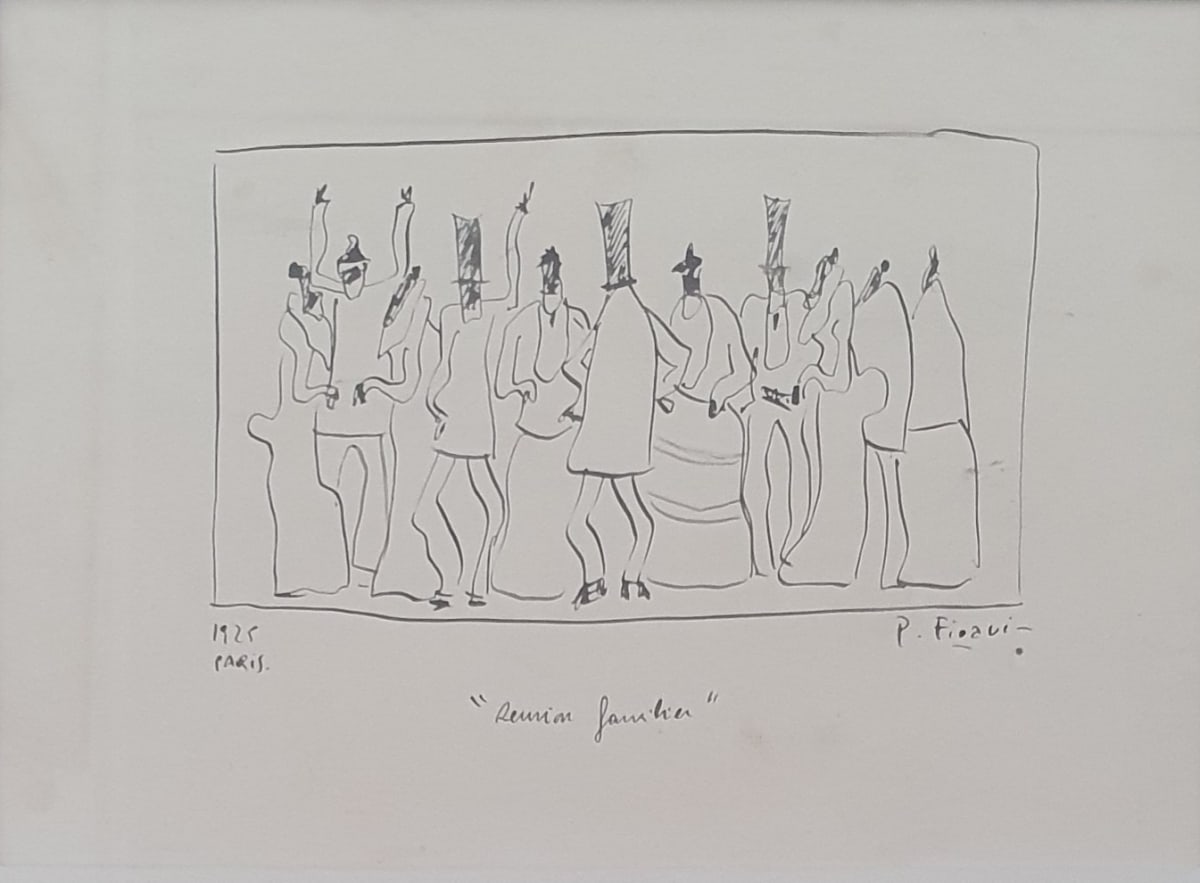 Reunión Familiar by Pedro Figari 