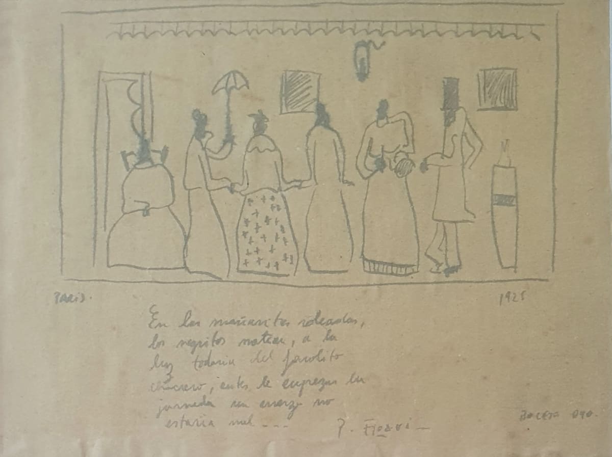 No Title by Pedro Figari 