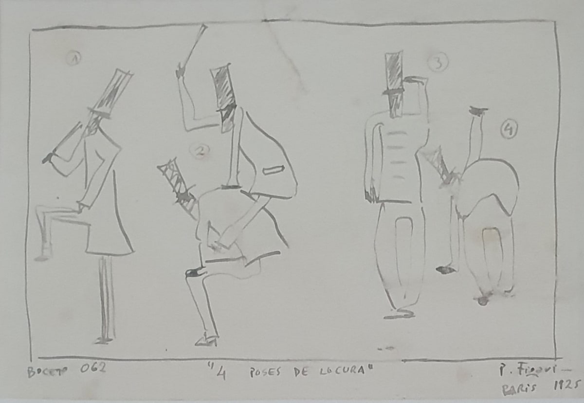 Poses de Locura by Pedro Figari 