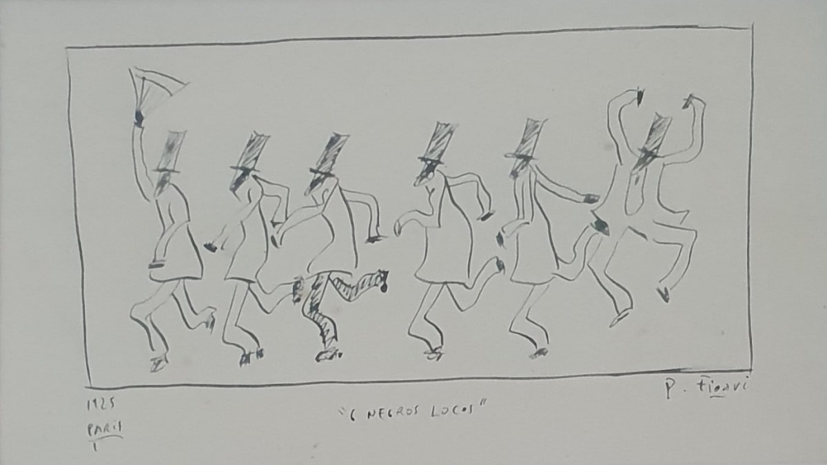 Negros Locos by Pedro Figari 