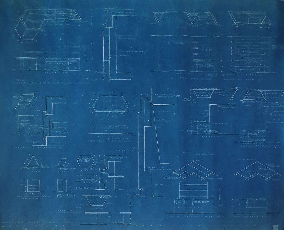 No Title by Frank Lloyd Wright 