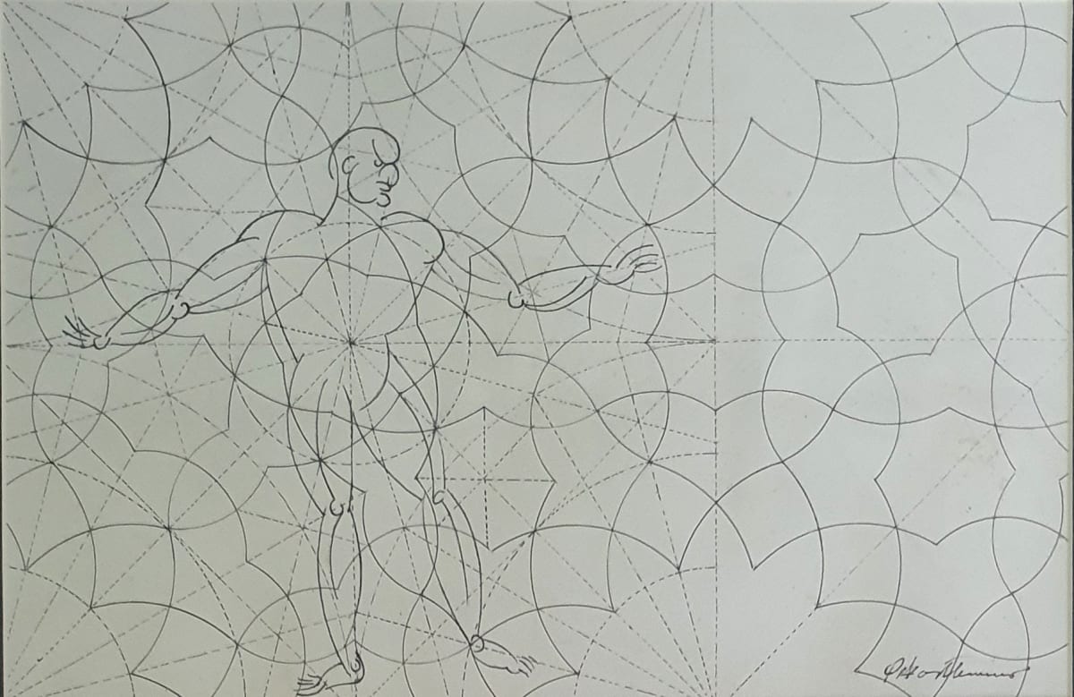 No Title by Oskar Schlemmer 