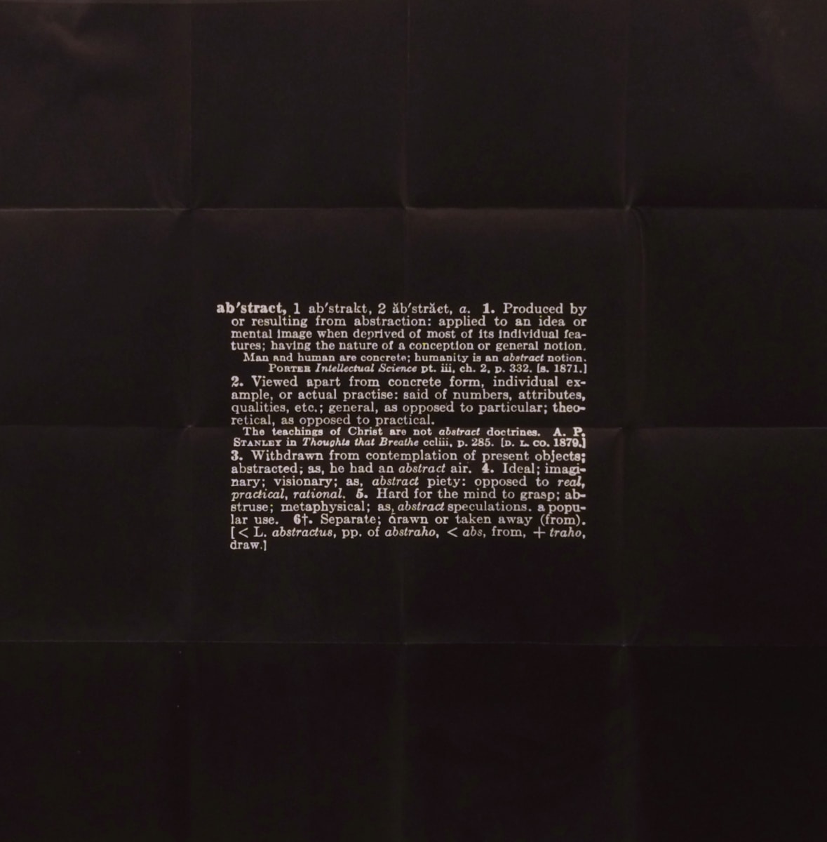 No Title by Joseph Kosuth 