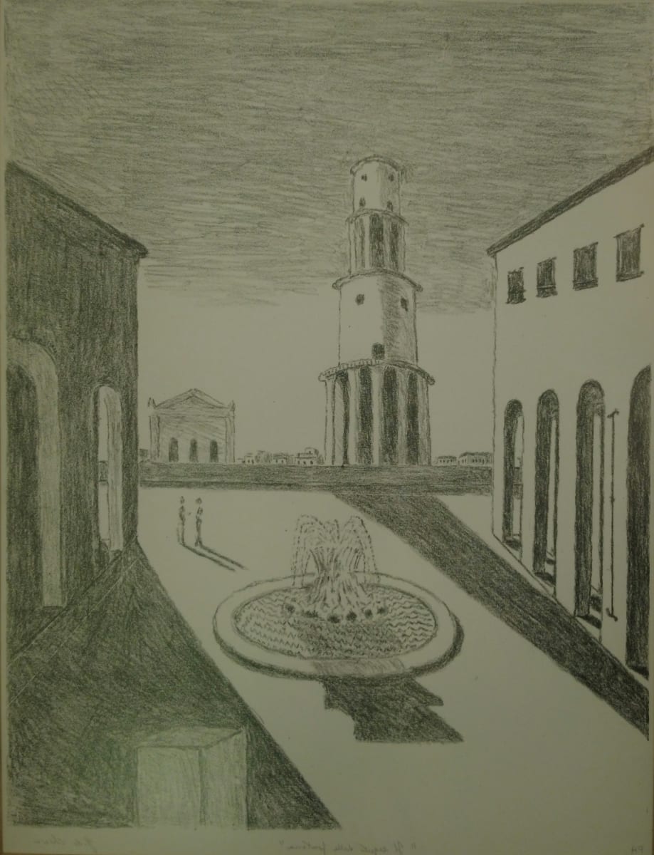 Segreto Della Fontana by Giorgio de Chirico 