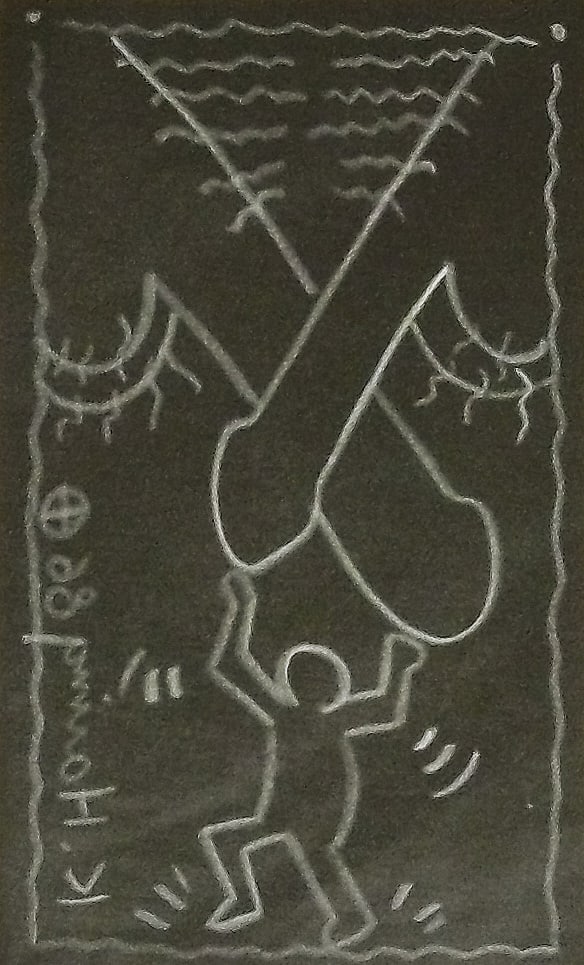 No Title by Keith Haring 