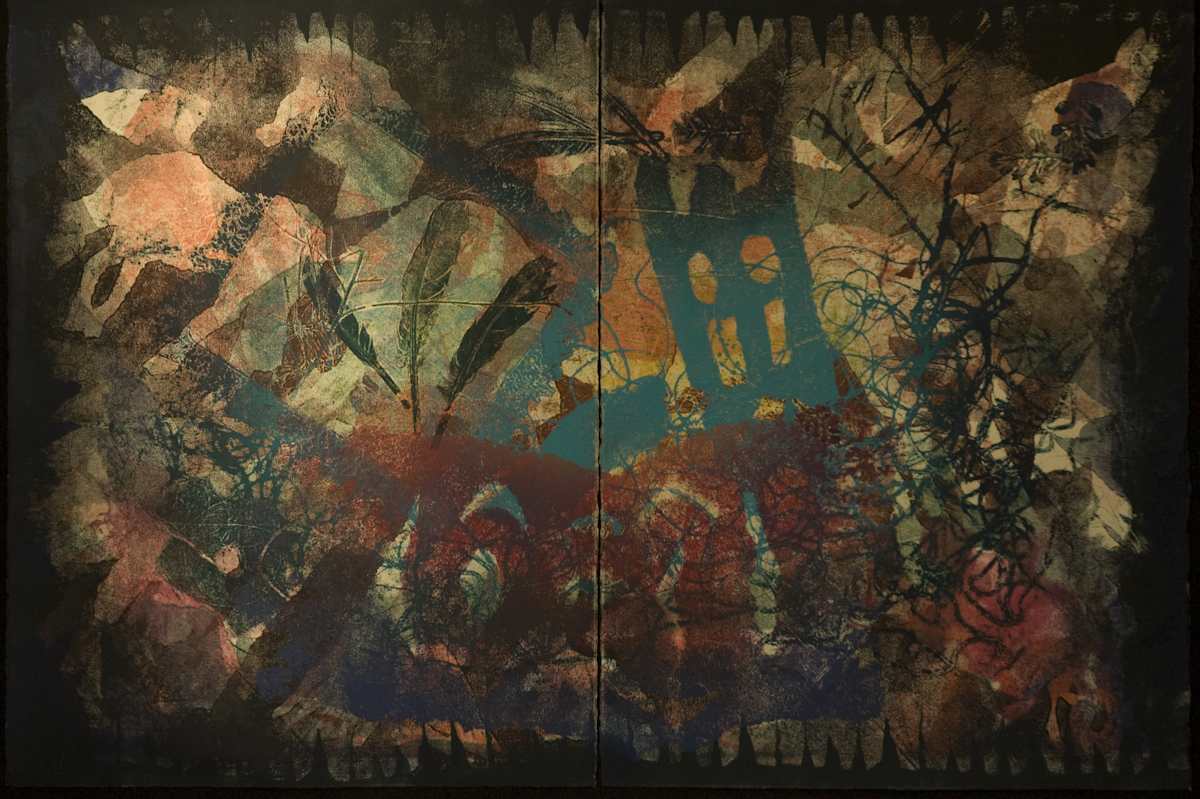 Aboriginal Tapestry by Diane Arenberg, Image 1.