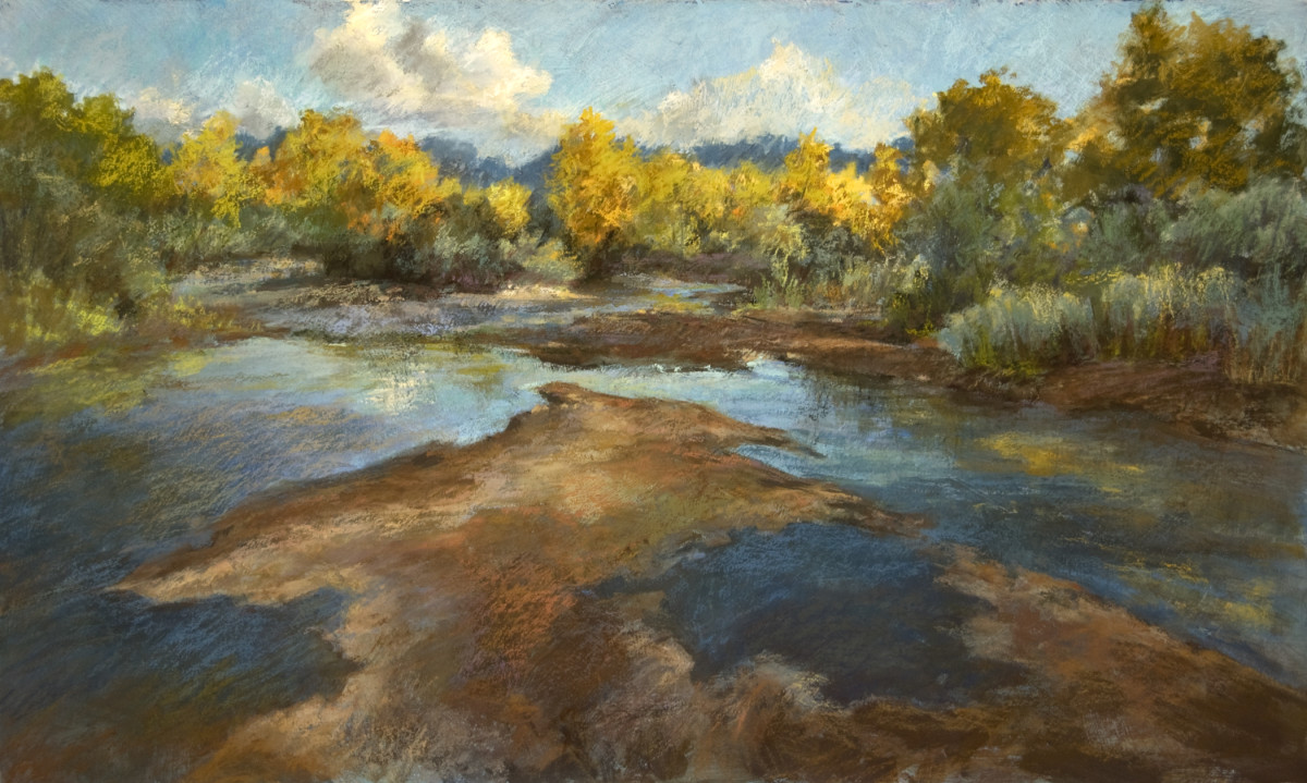 Chama River Reflections by Diane Arenberg 