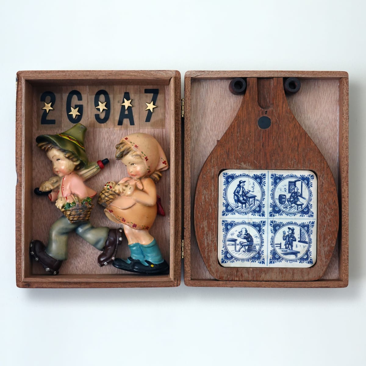 A Simpler Time – Dad's Boozing So Let's Go On a Picnic by Fletcher Hayes  Image: "A Simpler Time – Dad's Boozing So Let's Go On a Picnic" (Assemblage)
