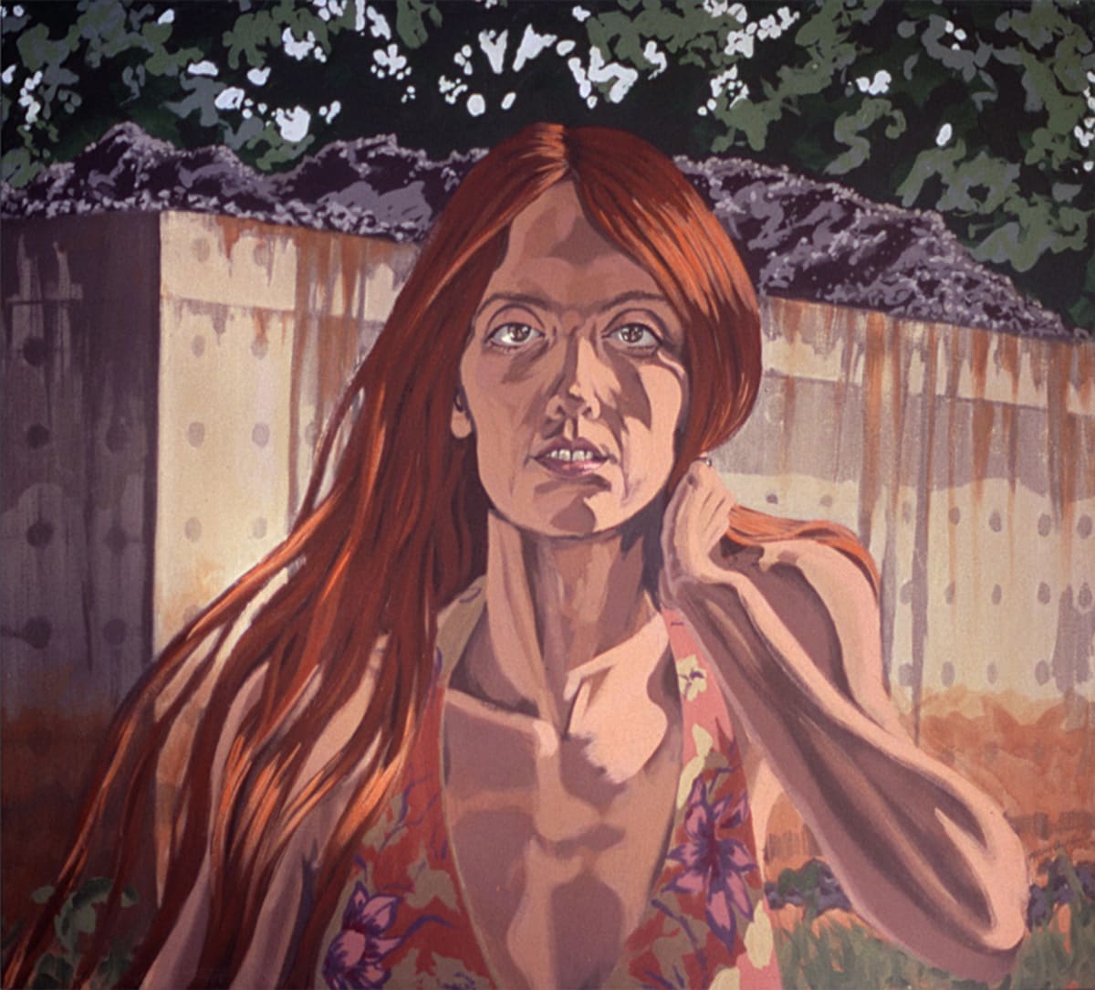 Bridget at the Coal Plant by Fletcher Hayes 