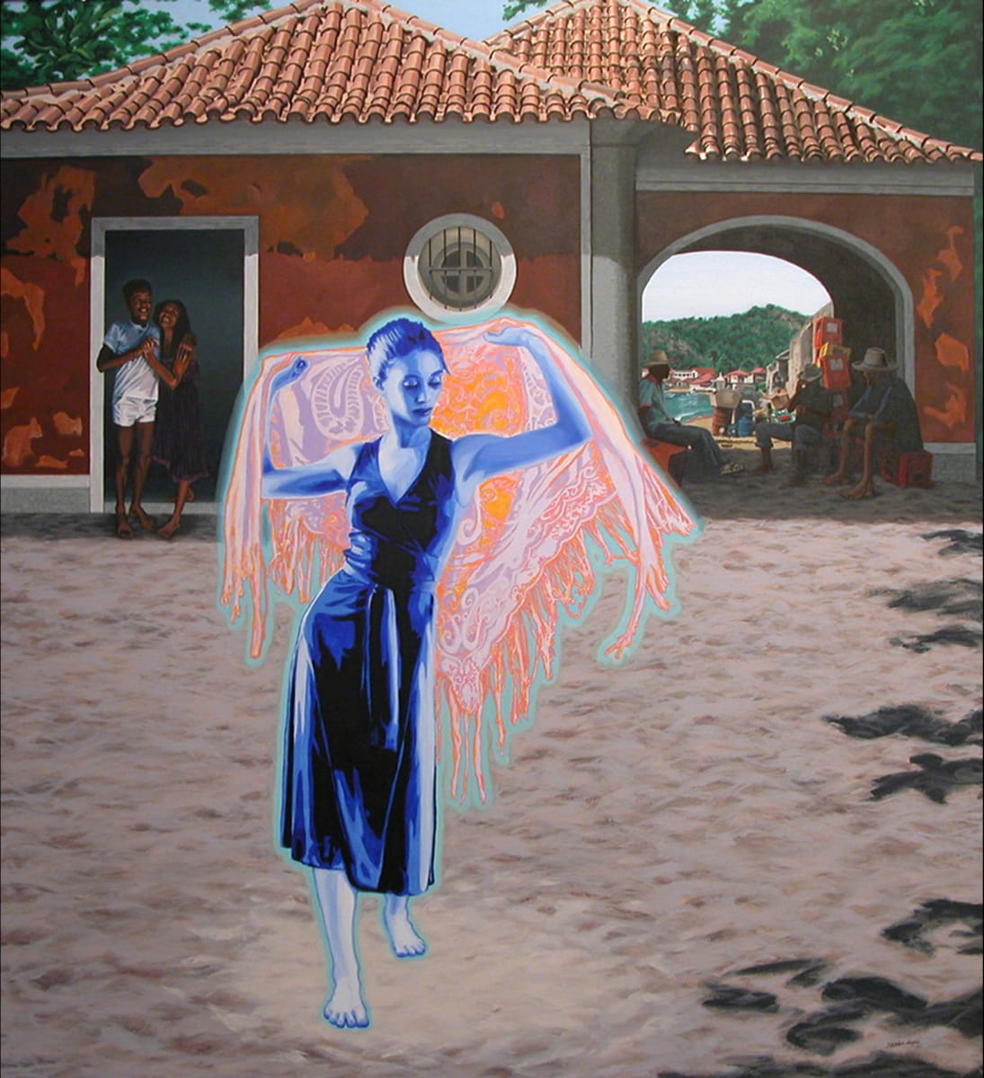 Not Everyone Witnessed It by Fletcher Hayes  Image: Was she an ancestral spirit? Can they see her?