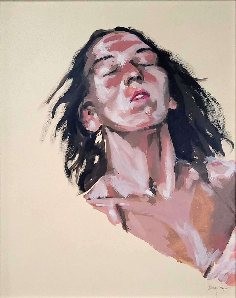 Occhi Chiusi by Fletcher Hayes  Image: "Occhi Chiusi" (Italian for Eyes Closed)