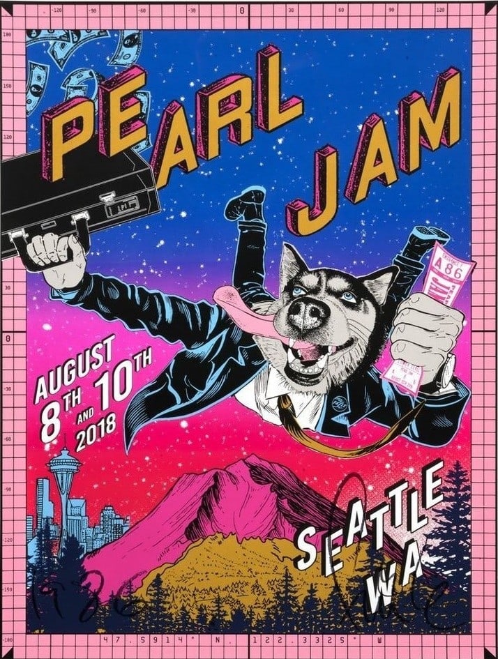 Pearl Jam by FAILE 