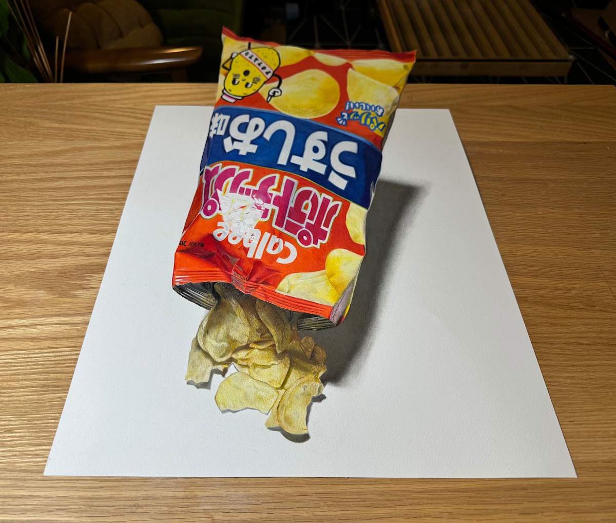 3D series - Potato Chips by Taiki Shinohara 